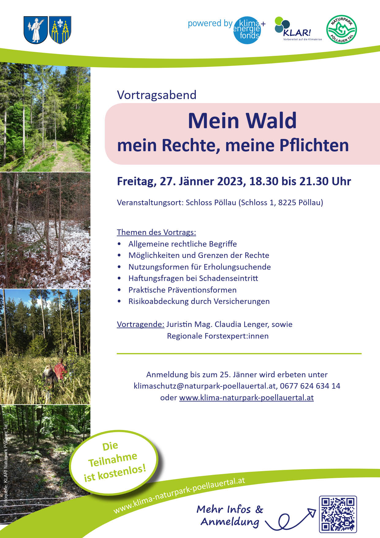 Vortrag Mein Wald - meine Rechte-meine Pflichten 2023-01
